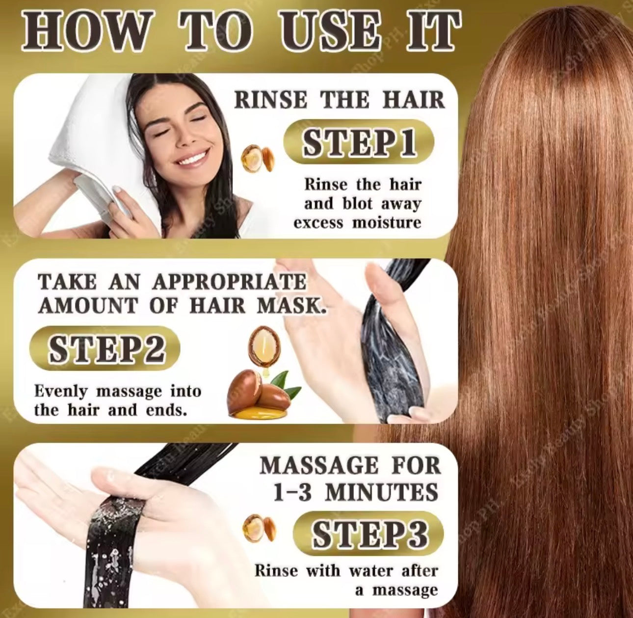 KORMESIC Professional Keratin Hair Mask | Botox |Argan Oil | Botox Repair Hair Mask | 350g