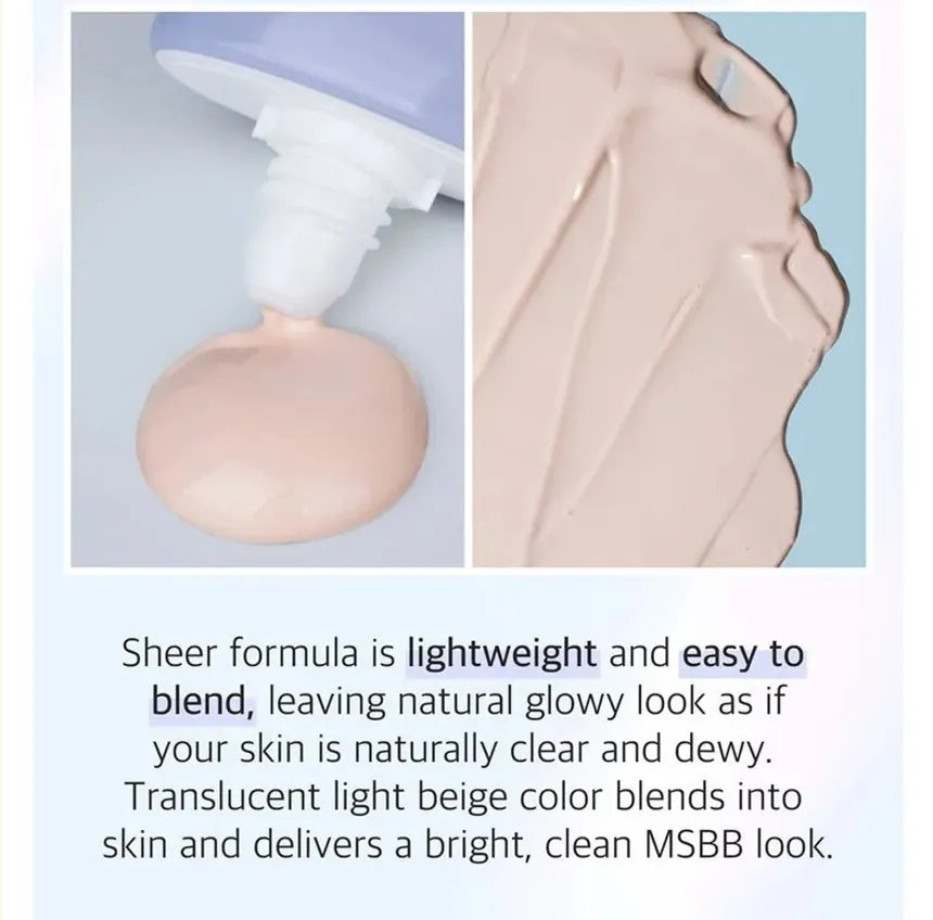 numbuzin - No.1 Pure Glass Clean Tone Up 50ml SPF 50+ PA ++++