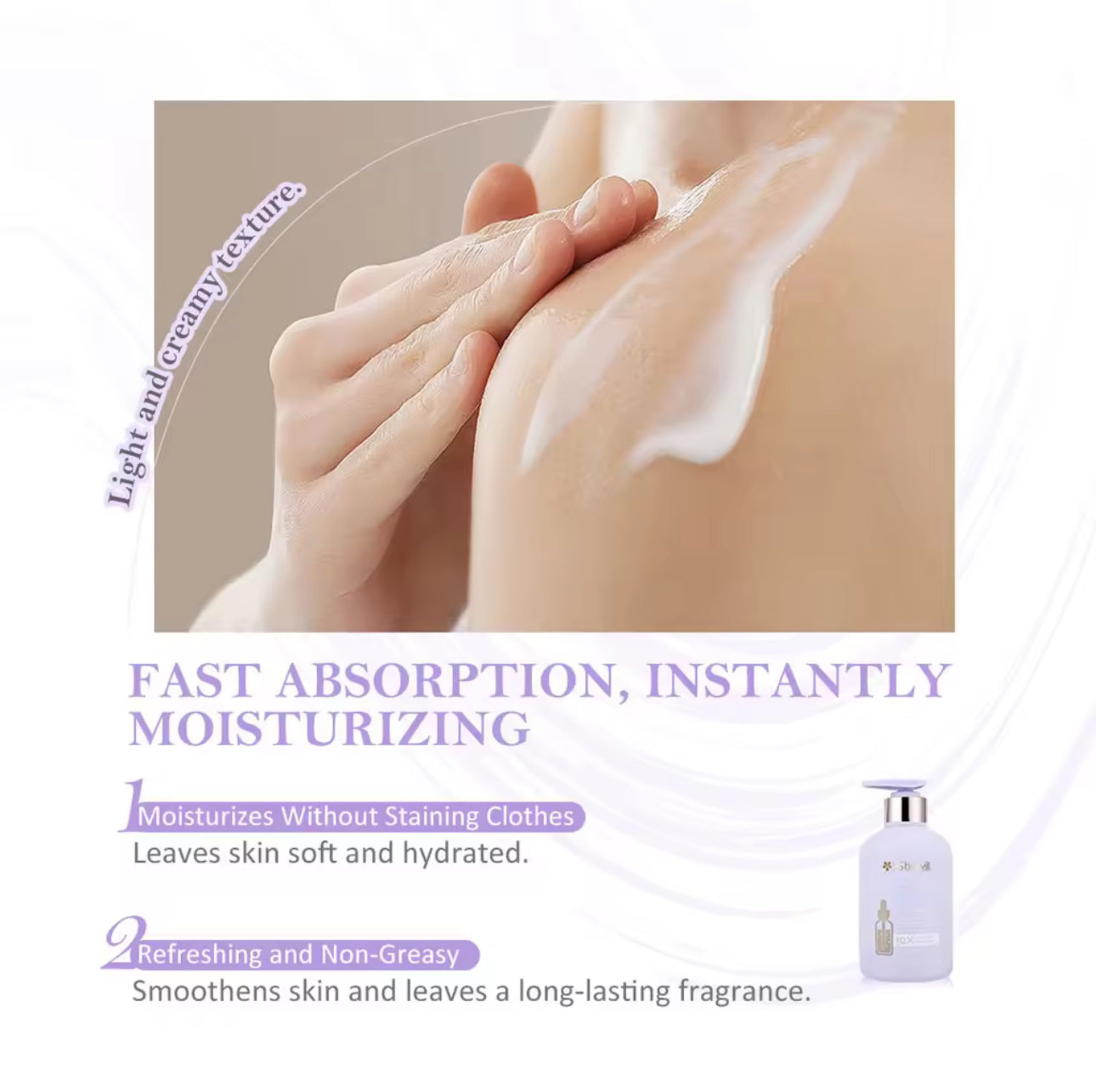 Shawill Radiance Glow Body Lotion 10X Repair Ingredients | Night Maintenance | 500ml