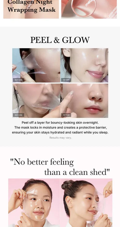 Medicube Collagen Night Wrapping Mask 75ml | authentic from Korea
