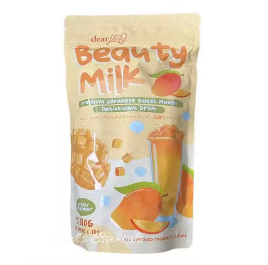 Dear Face Beauty Milk Premium Japanese Sweet Mango Antioxidant Drink