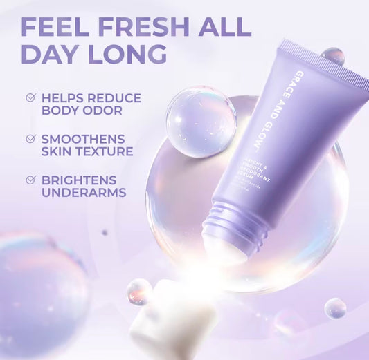 Grace & Glow Bright & Smooth Deodorant Serum | 50ml