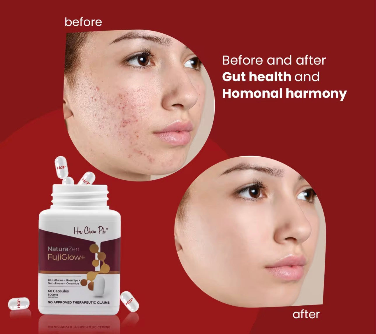 Her Choice PH NaturaZen FujiGlow+ Capsules | 60capsules