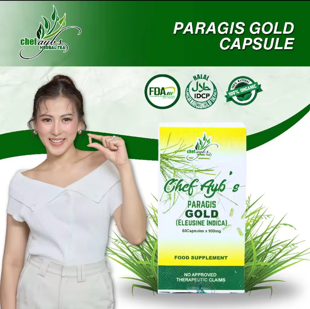 Chef Ayb’s Paragis Gold 60 Capsules