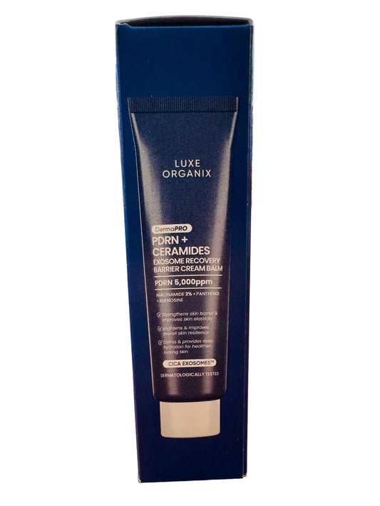 Luxe Organix DermaPRO PDRN + Ceramides Exosome Recovery Barrier Cream Balm | 30g