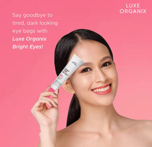 Luxe Organix Bright Eyes Eye Cream  80% Galactomyces | 15g