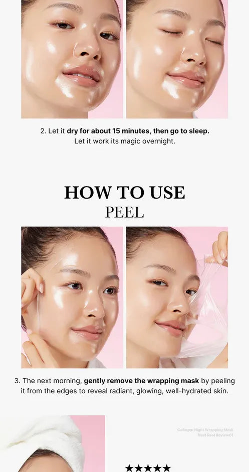 Medicube Collagen Night Wrapping Mask 75ml | authentic from Korea