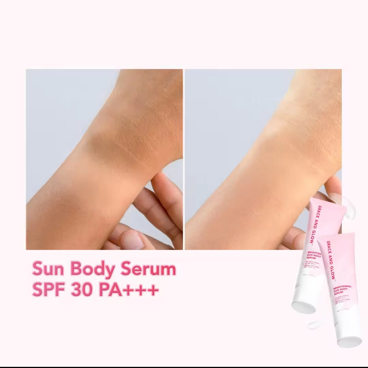 Grace & Glow Brightening Sun Body Serum SPF 30 PA+++ | 100ml