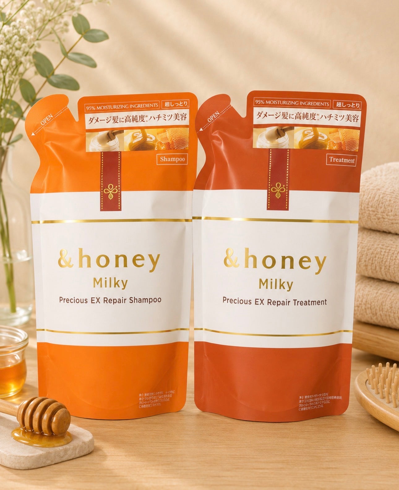 &Honey Milky Precious EX Repair Hair Shampoo | Hair Treatment