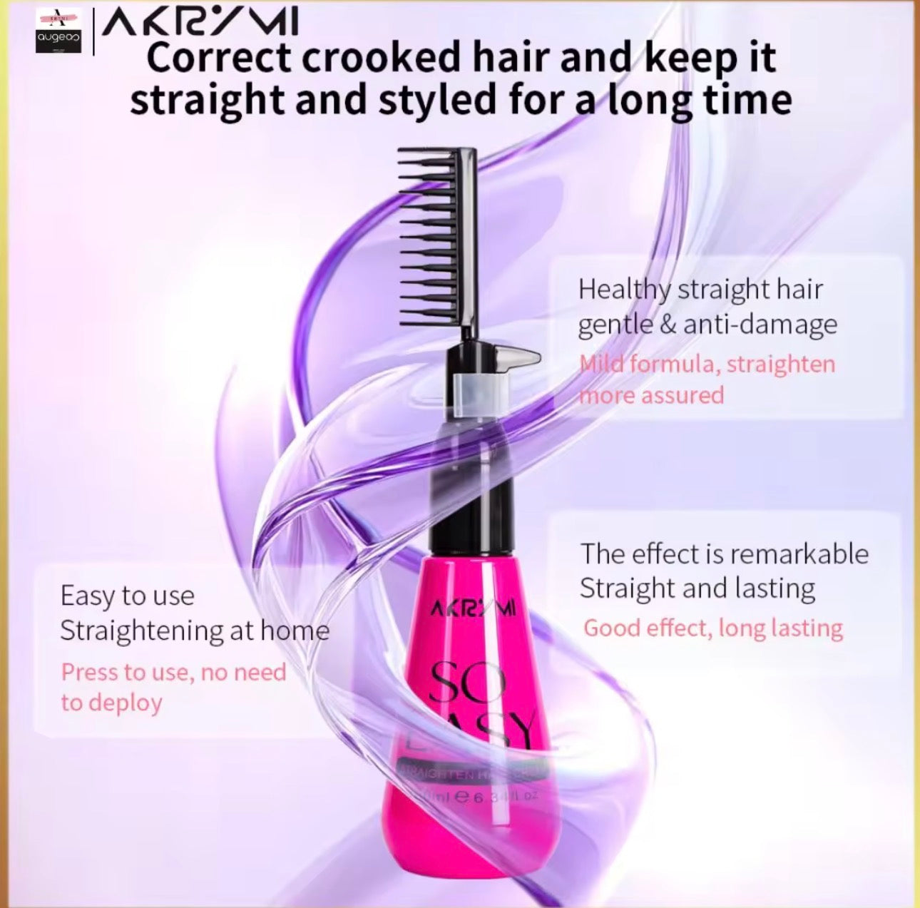AKRYMI SO EASYStraighten Hair Cream | 180ml