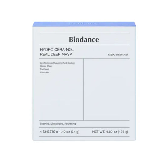 Biodance Hydro Cera-nol Real Deep Mask | 136g | 4sheets | authentic from Korea