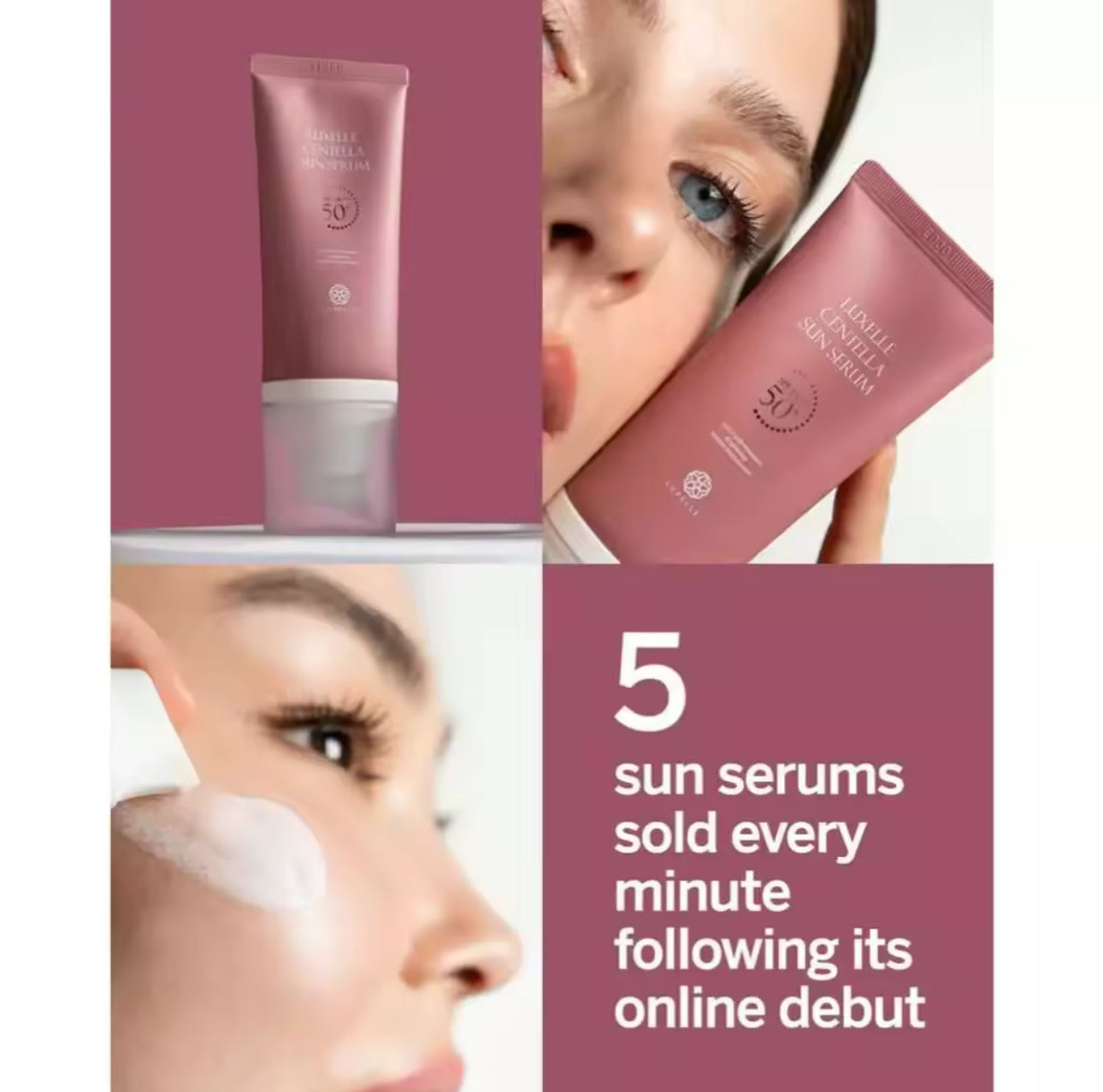 Luxelle Centella Sun Serum SPF 50+ PA++++