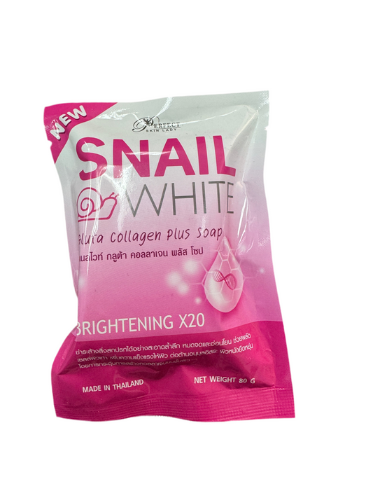 Snail White Gluta Collagen Plus Soap | Brightening x20 | 70g