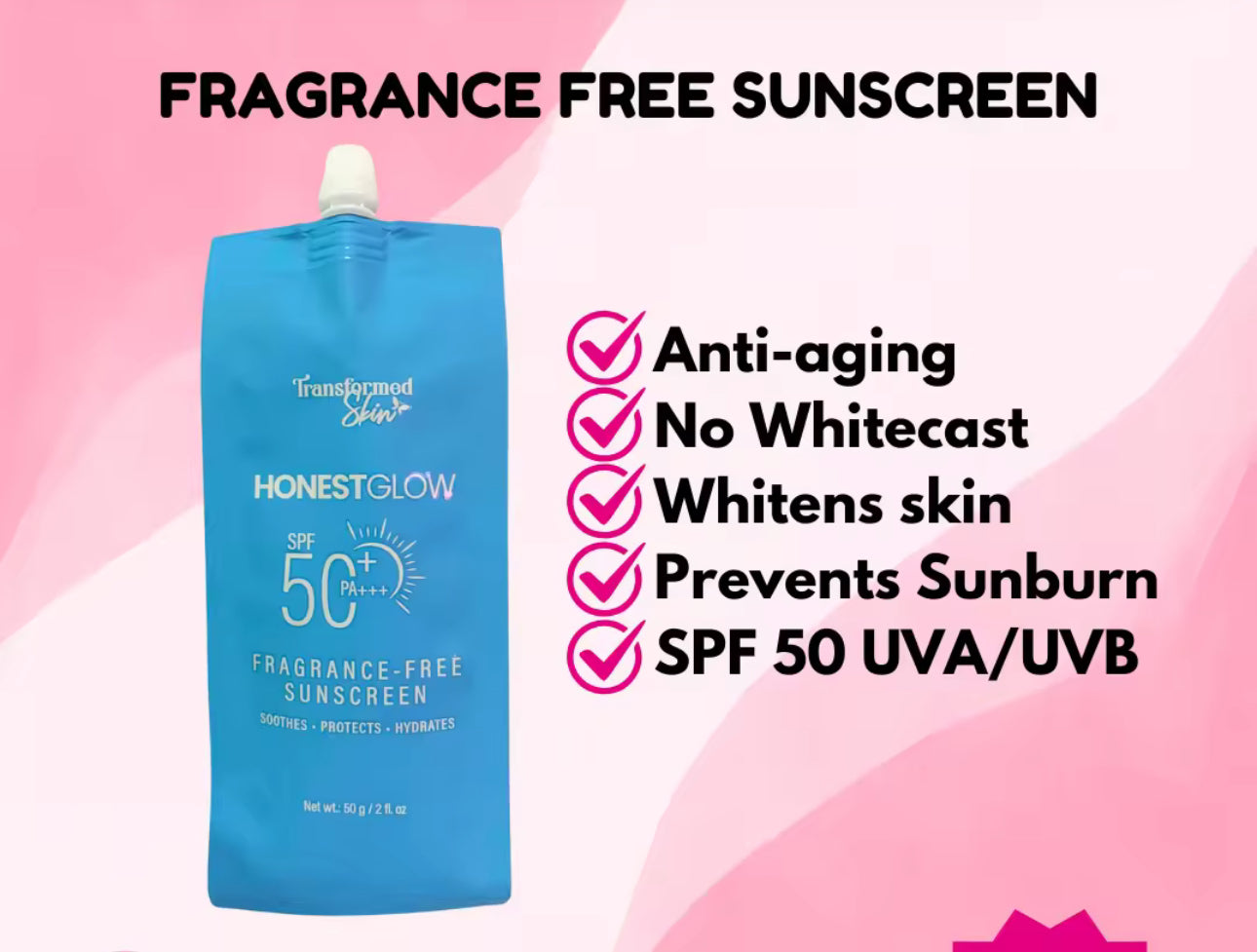 Honest Glow Daily Sunscreen, Fragrance-Free Sunscreen and Tinted Sunscreen