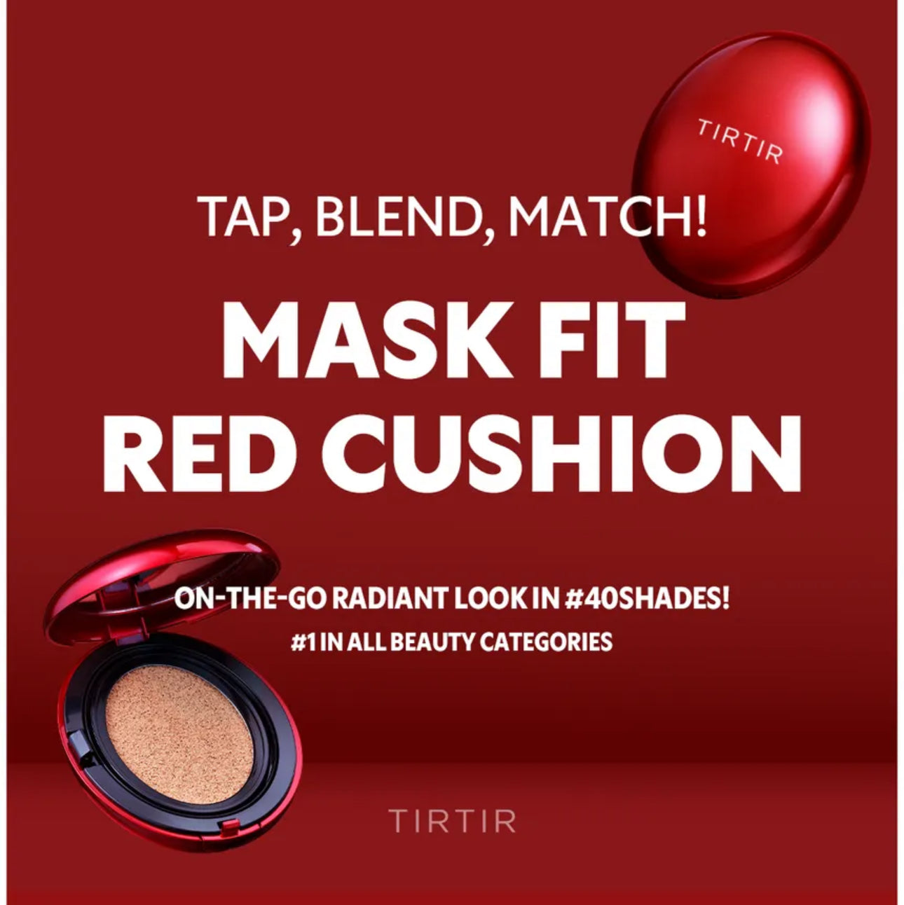 TIRTIR Mini Mask Fit Red Cushion | shade 23N | Authentic from Korea