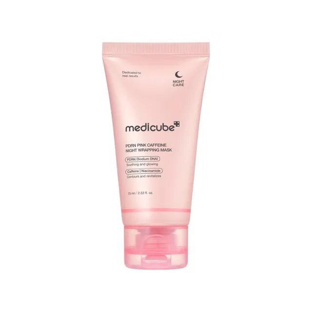 Medicube PDRN Pink Caffeine Night Wrapping Mask 75ml | authentic from Korea