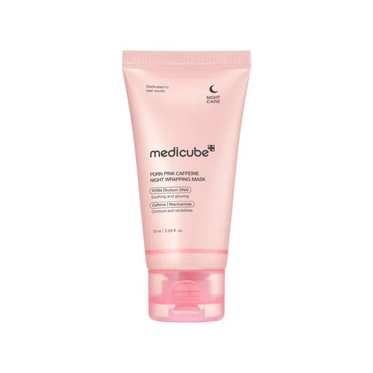 Medicube PDRN Pink Caffeine Night Wrapping Mask 75ml | authentic from Korea