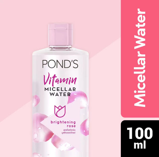 Ponds Vitamin Micellar Water Brightening Rose 100mL