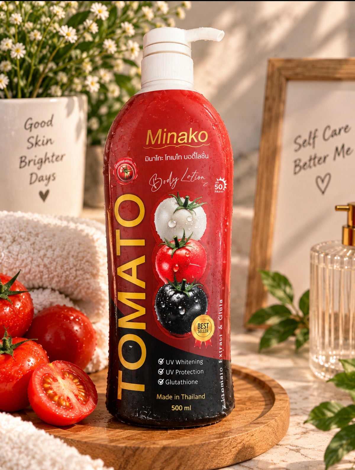 Minako Tomato Body Lotion – 500ml