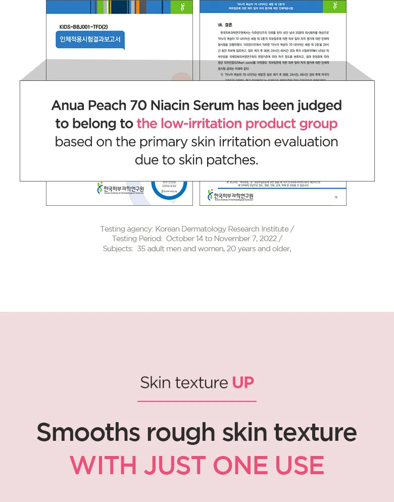 Anua - Peach 70 Niacin Serum 30ml