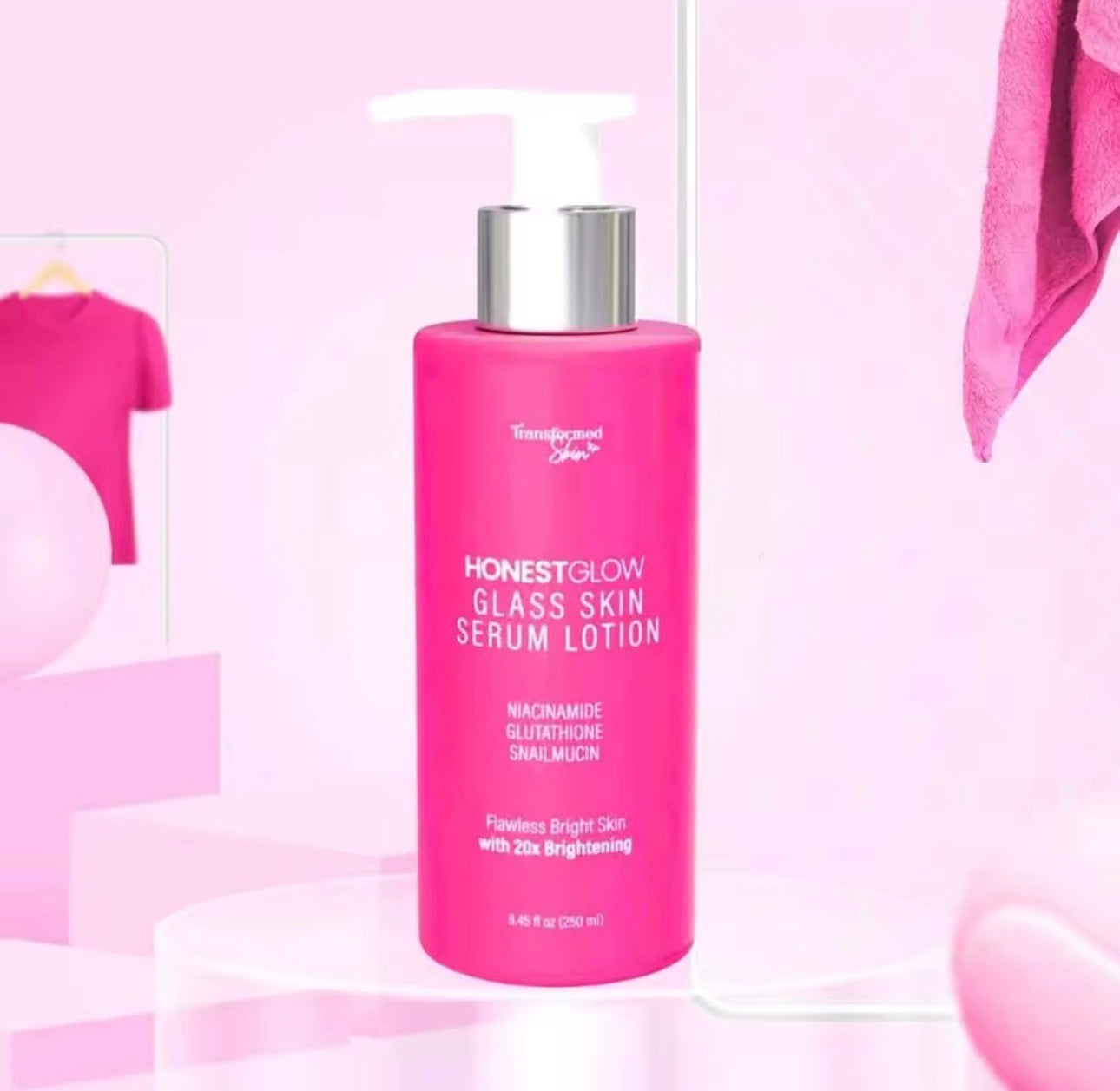 Honest Glow Glass Skin Serum Lotion | 250ml