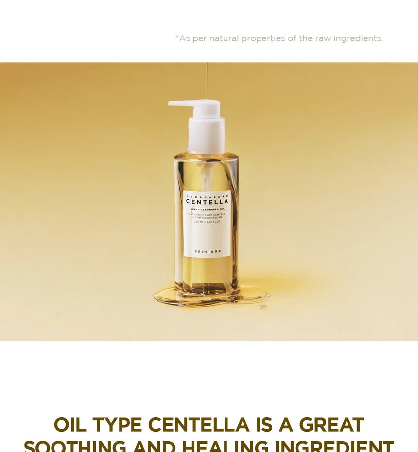 Centella Madagascar Light Cleansing Oil 200ml - SKIN004