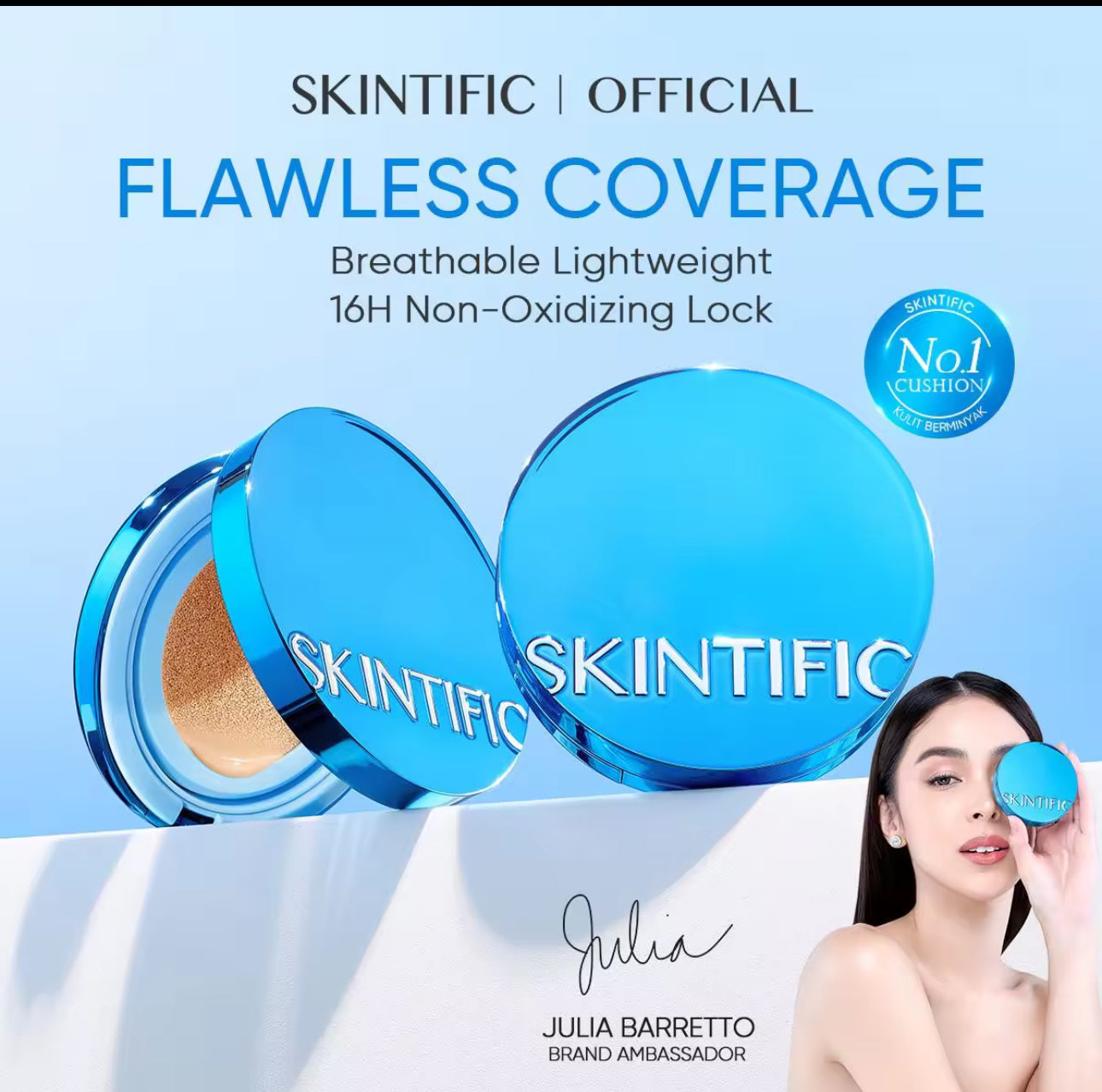 SKINTIFIC Matte Cushion