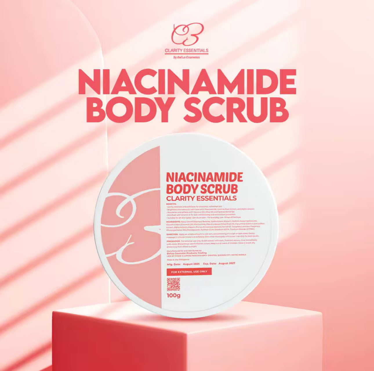 Niacinamide Body Scrub | Clarity Essentials