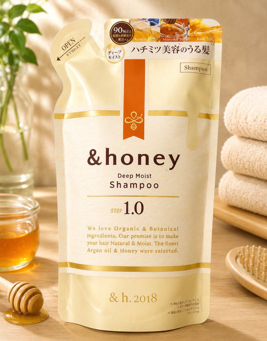 &Honey Deep Moist Hair Shampoo | Hair Treatment