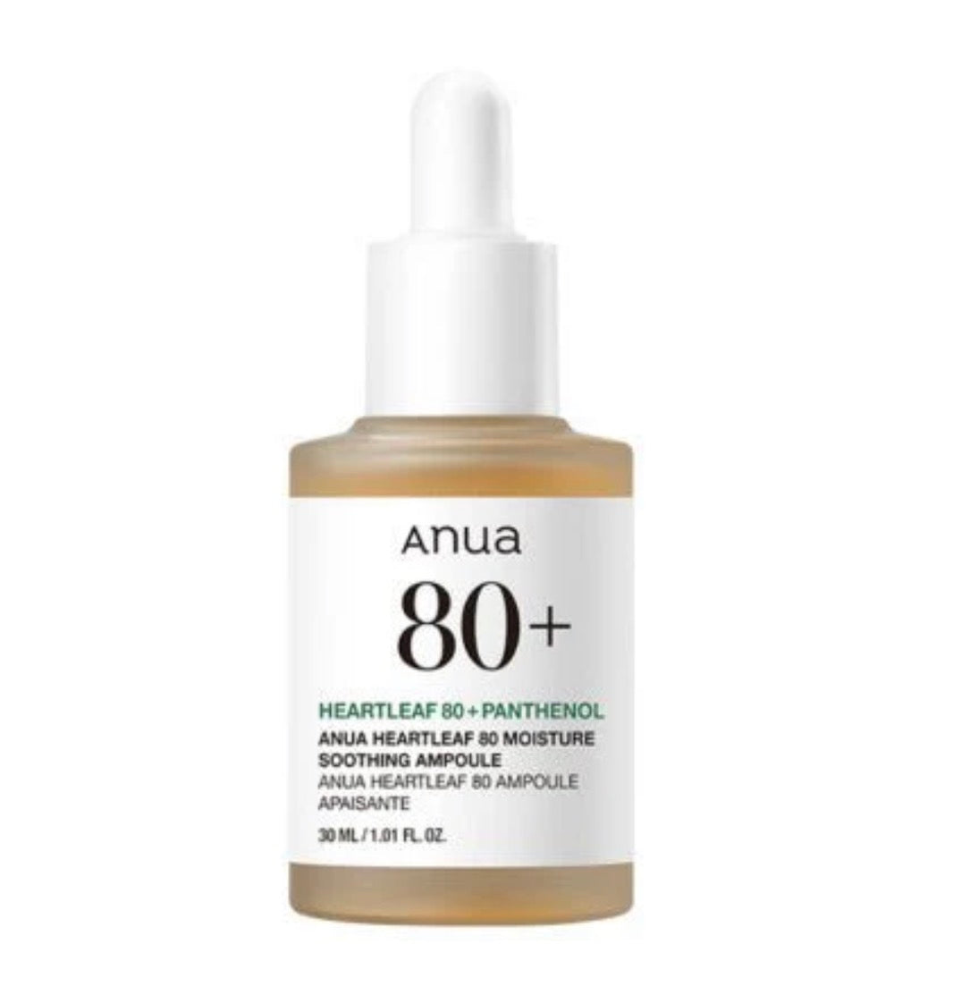 ANUA Heartleaf 80+ Moisture Soothing Ampoule 30ml