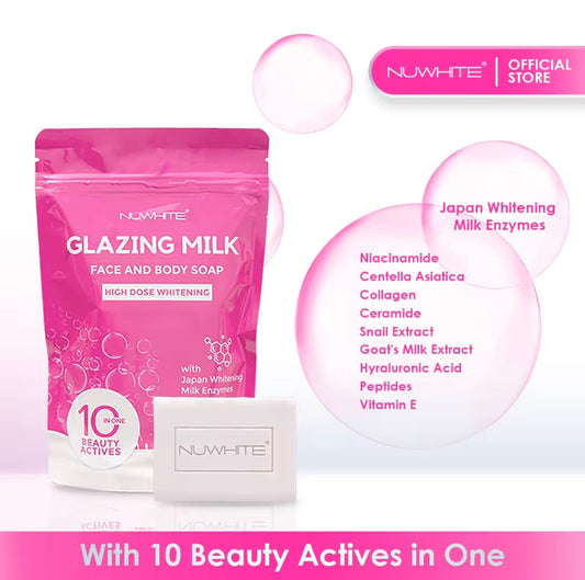 NUWHITE Glazing Milk Soap | 135g