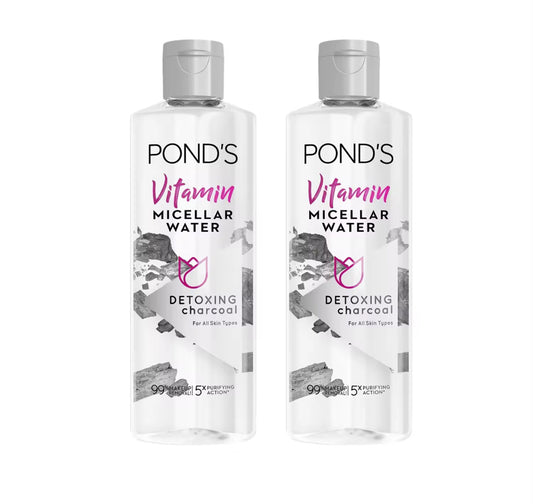 Ponds Vitamin Micellar Water Detoxifying Charcoal 100ml