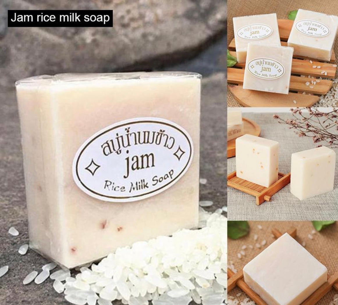 Jam Rice Milk Soap
