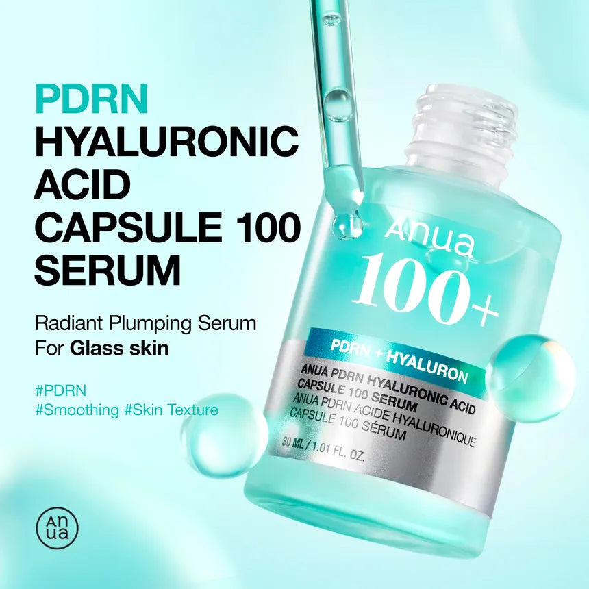 Anua PDRN Hyaluronic Acid Capsule 100+ Serum 30ml | authentic from Korea