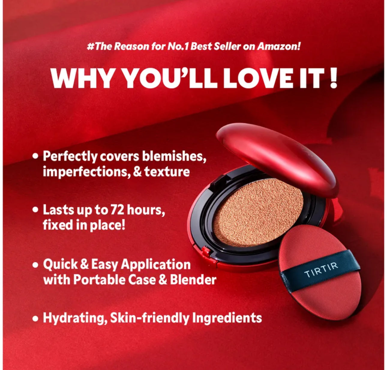 TIRTIR Mini Mask Fit Red Cushion | shade 23N | Authentic from Korea