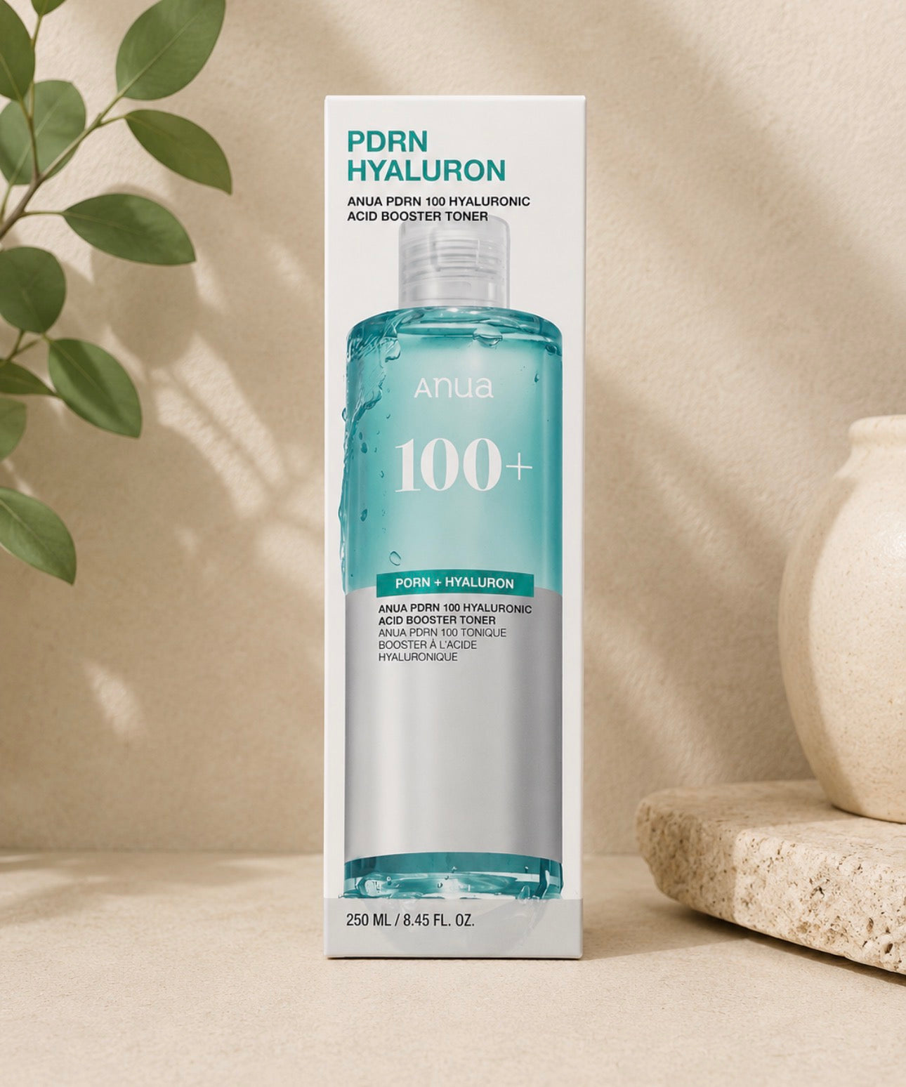 ANUA PDRN 100 Hyaluronic Acid Booster Toner 250ml