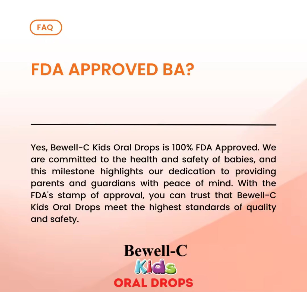 Bewell-C Kids Oral Drops (Ascorbic Acid + Zinc) | 30 mL