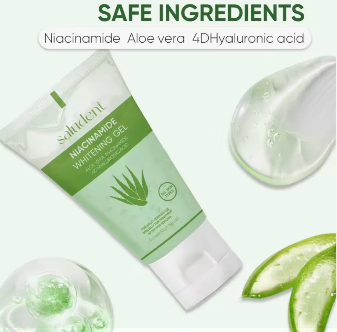 Saludent Niacinamide Whitening Gel | 50g