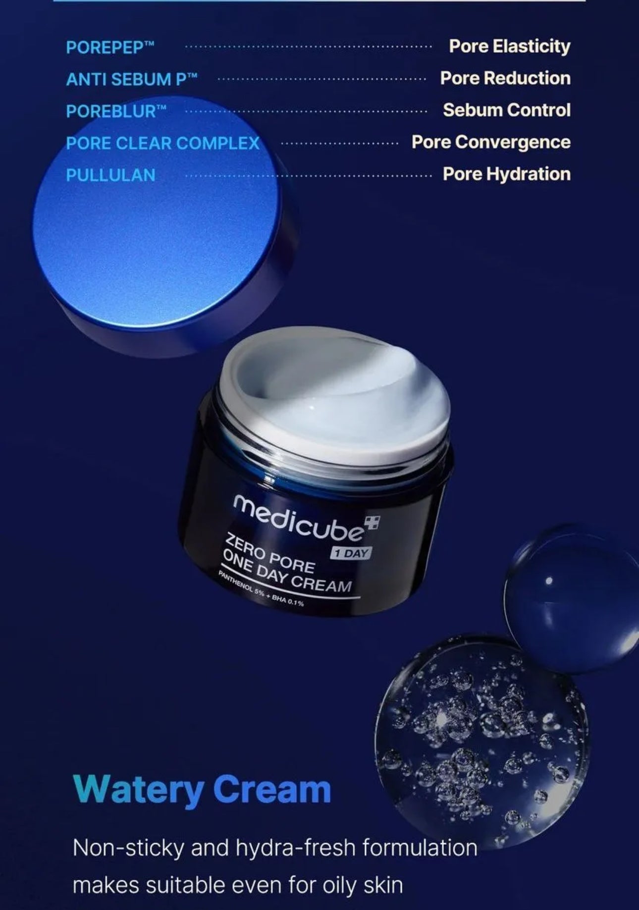 Medicube Zero Pore One Day Cream | 50ml