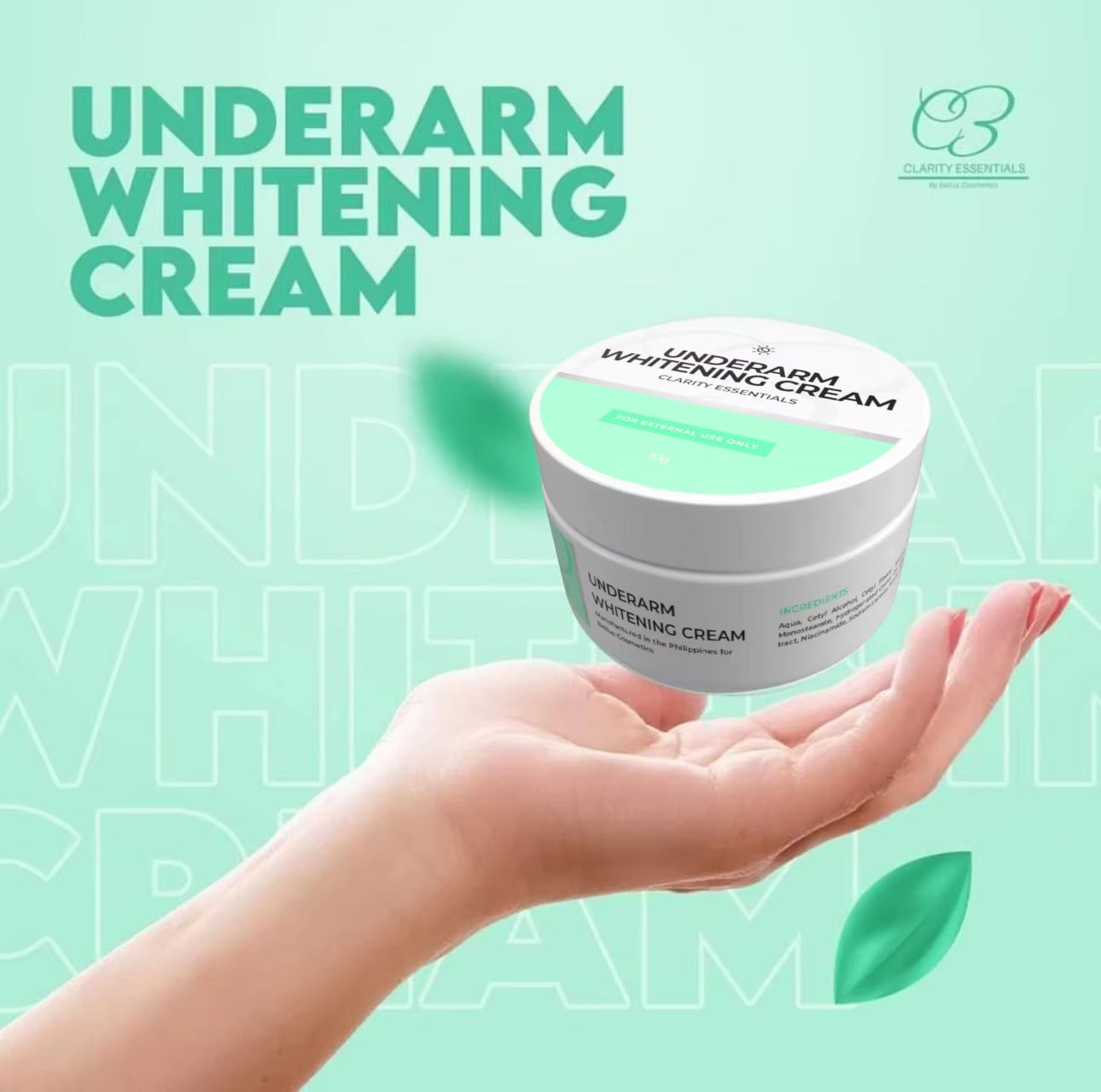 Underarm Whitening Cream | Clarity Essentials