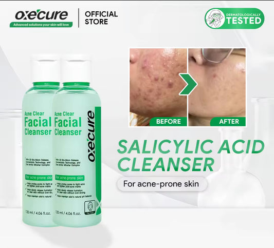 Oxecure Acne Clear Facial Cleanser |120ml