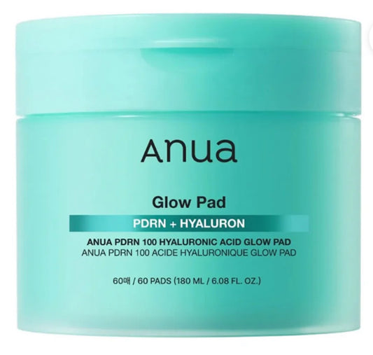 Anua PDRN 100 Hyaluronic Acid Glow Pad | 60 Pads | 180ml | Authentic from Korea
