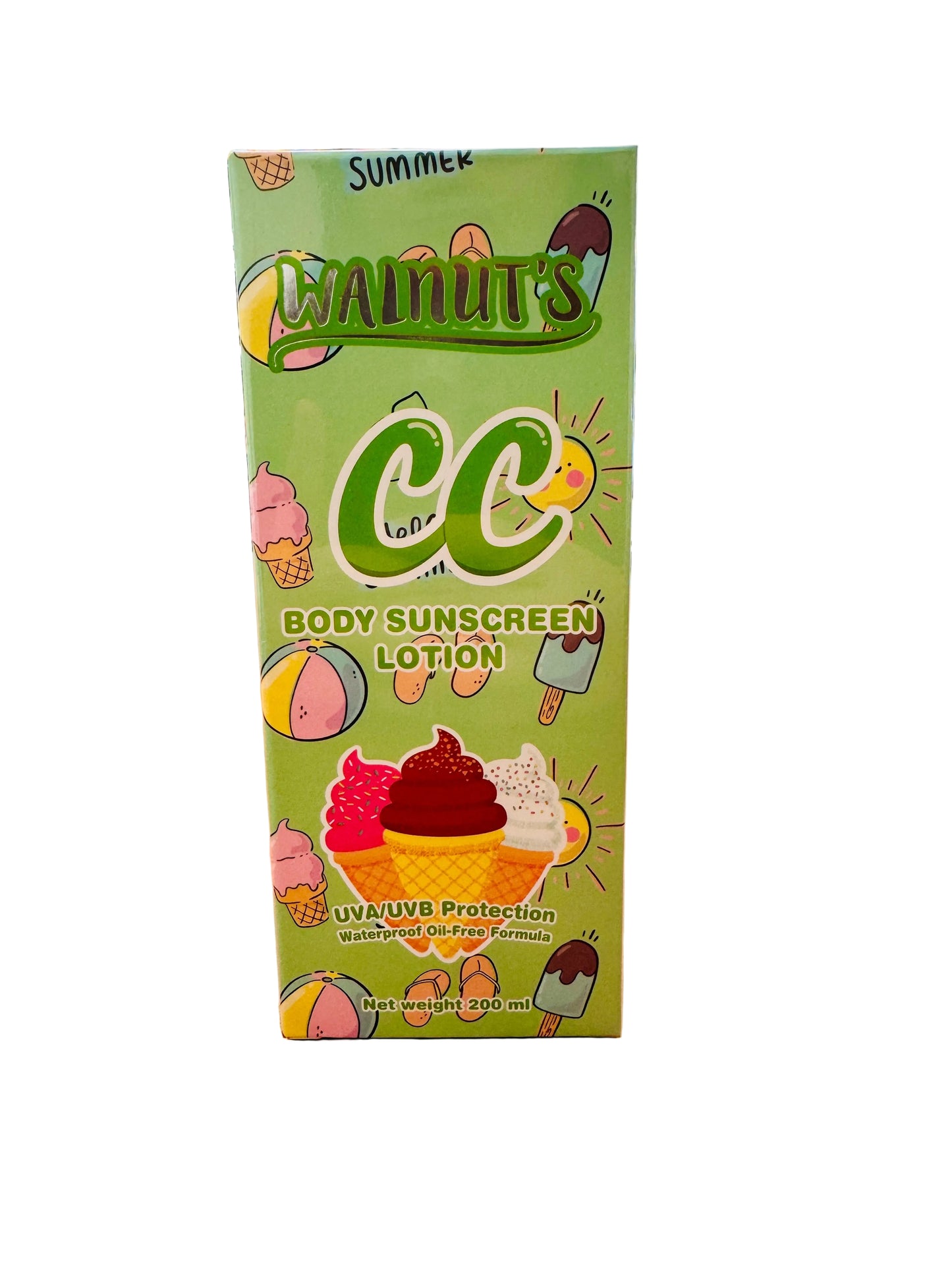 Walnut’s CC Body Sunscreen Lotion | 200ml