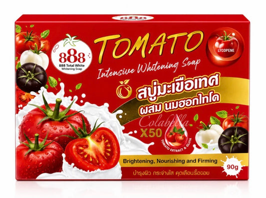 888 Total White Tomato Intensive Whitening Soap 90g