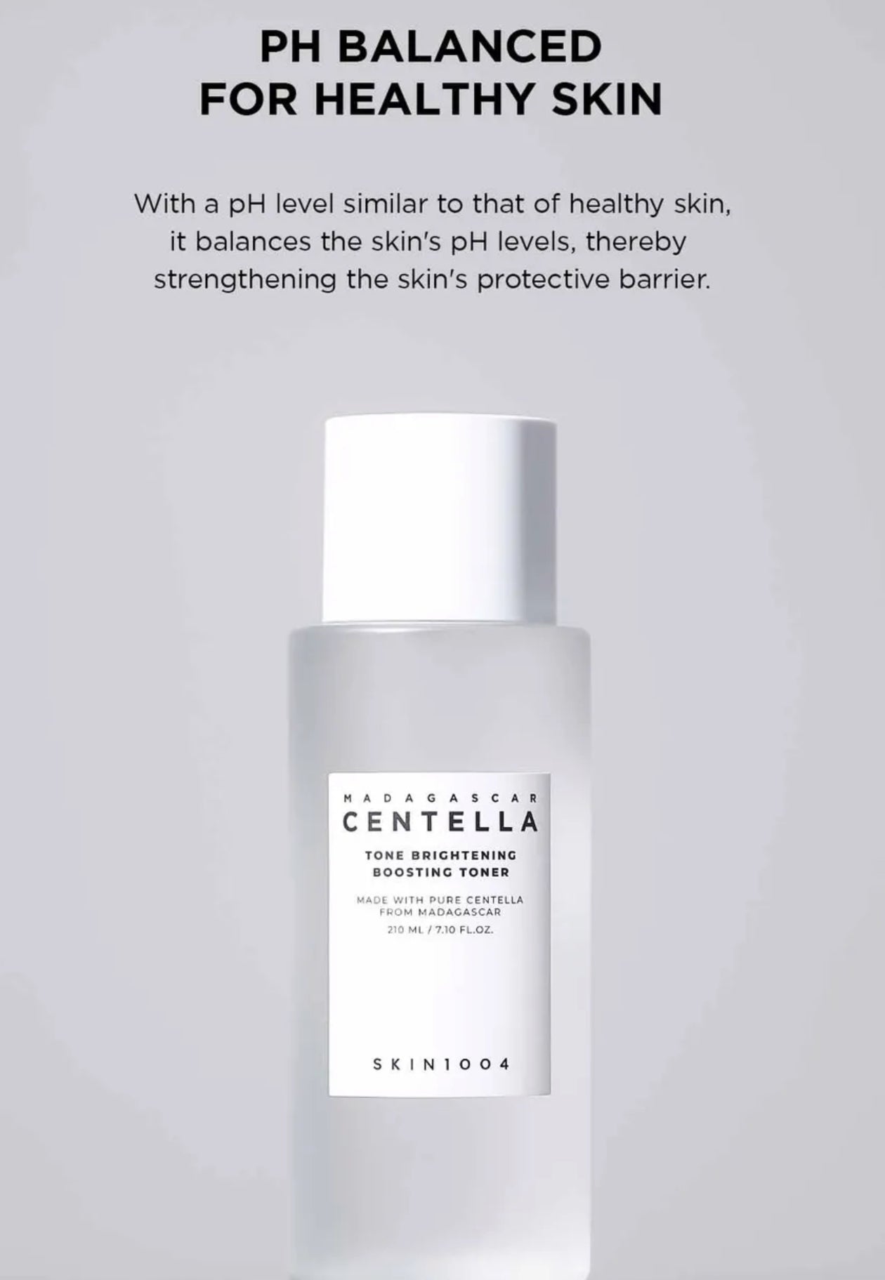Centella Tone Brightening Boosting Toner |210ml | SKIN1004 Madagascar | Authentic from Korea