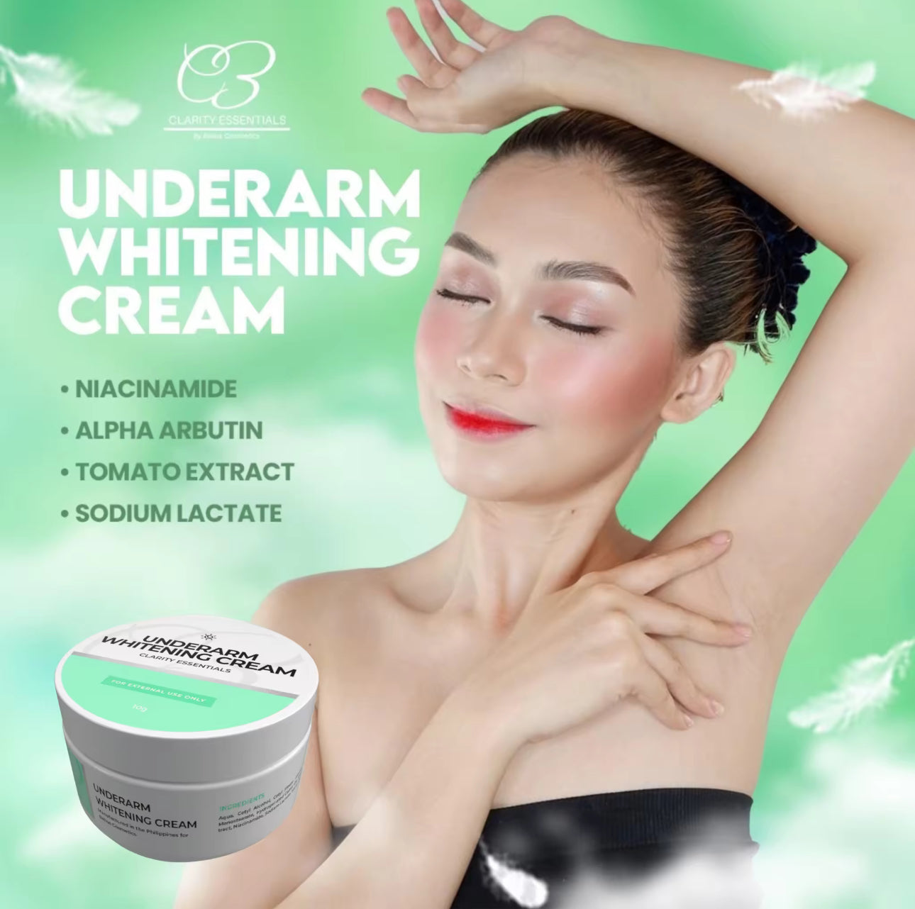Underarm Whitening Cream | Clarity Essentials