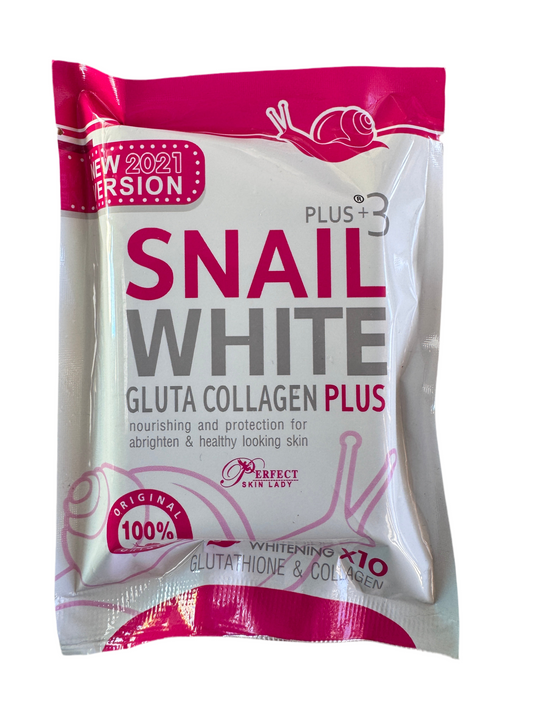 Snail White Gluta Collagen Plus 3| x10 Whitening | 💯 Authentic from Thailand 🇹🇭