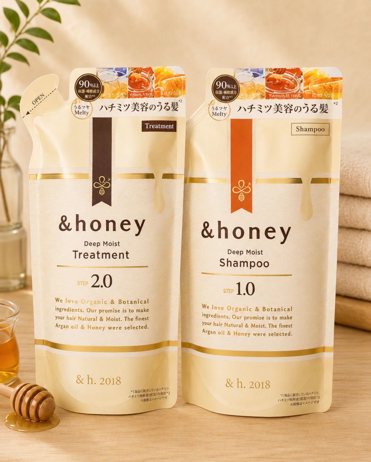 &Honey Deep Moist Hair Shampoo | Hair Treatment