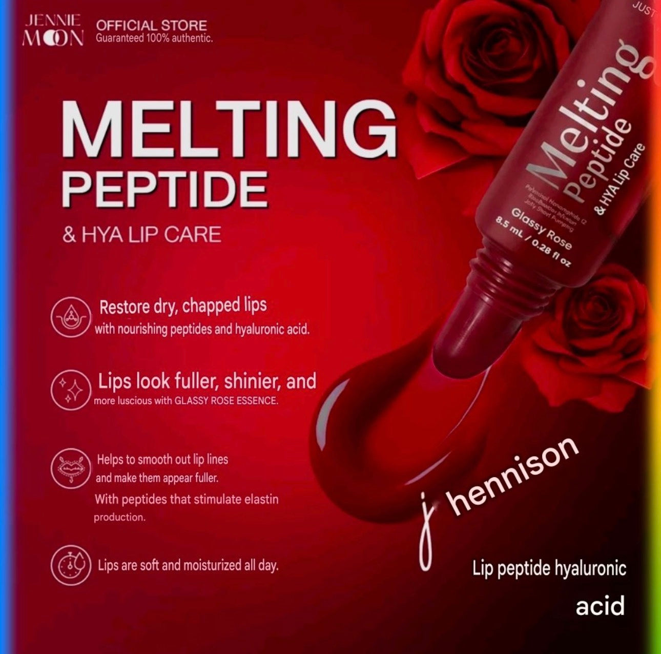 Jennie Moon Melting Peptide & HYA Lip Care