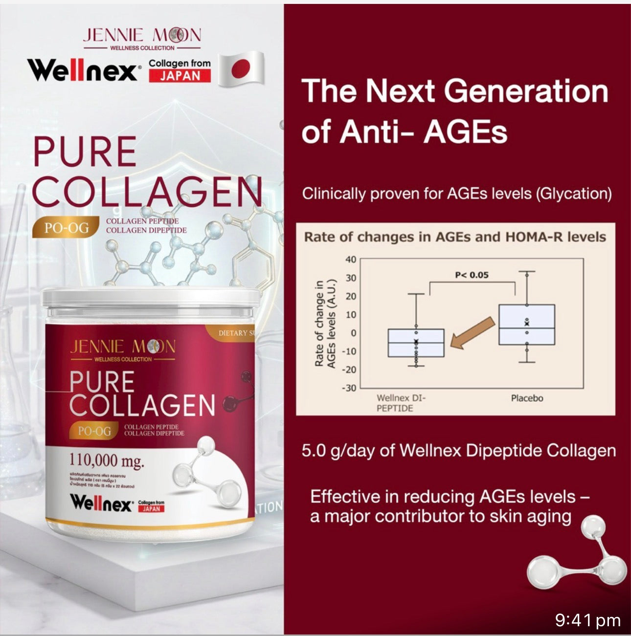 Jennie Moon Pure Collagen PO-OG 110,000mg